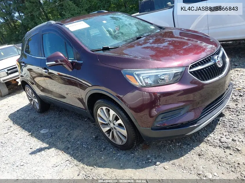 BUICK ENCORE 2018, VIN KL4CJASB8JB566843