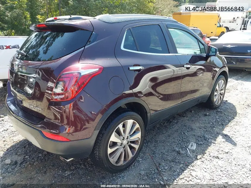 2018 BUICK ENCORE VIN KL4CJASB8JB566843 — фото 4