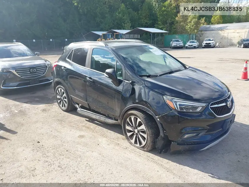 BUICK ENCORE 2018, VIN KL4CJCSB3JB638835