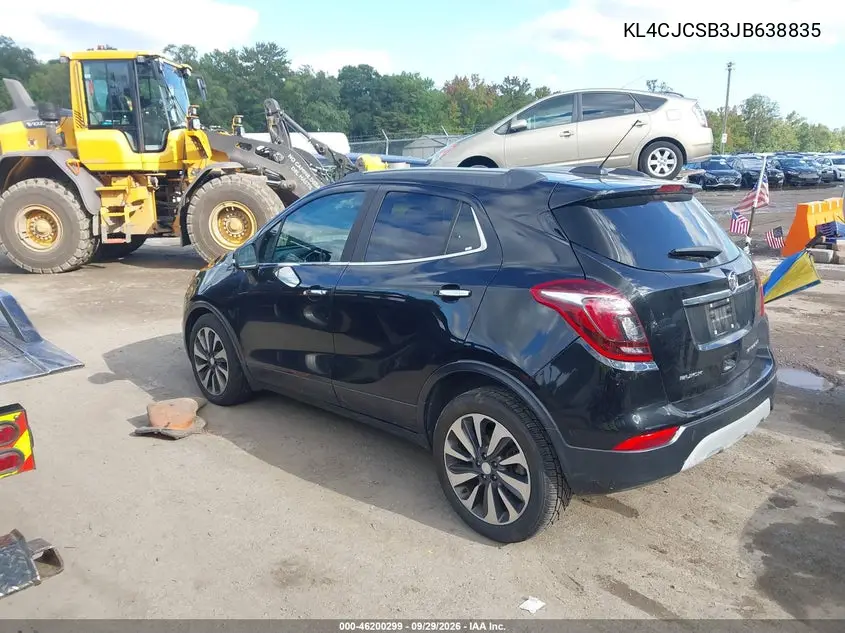 2018 BUICK ENCORE VIN KL4CJCSB3JB638835 — фото 3