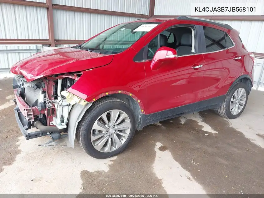 2018 BUICK ENCORE VIN KL4CJASB7JB568101 — фото 2