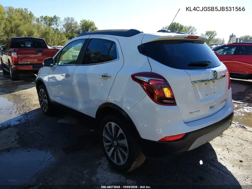 2018 BUICK ENCORE VIN KL4CJGSB5JB531566 — фото 3