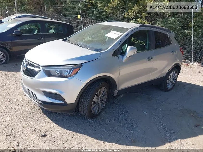 2018 BUICK ENCORE VIN KL4CJASB8JB688683 — фото 2