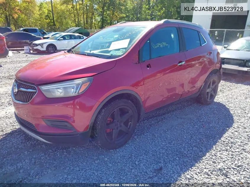 2018 BUICK ENCORE VIN KL4CJASBXJB523928 — фото 2