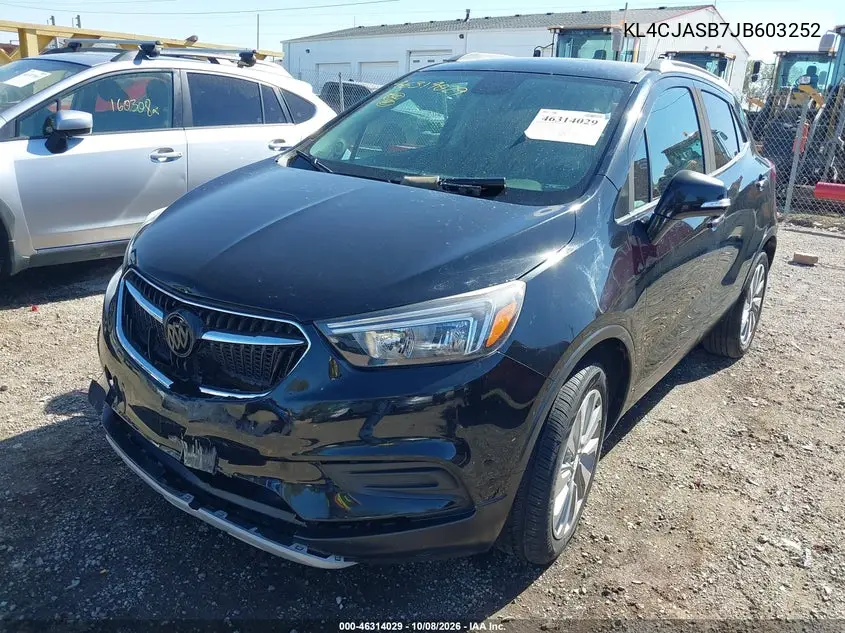 2018 BUICK ENCORE VIN KL4CJASB7JB603252 — фото 2