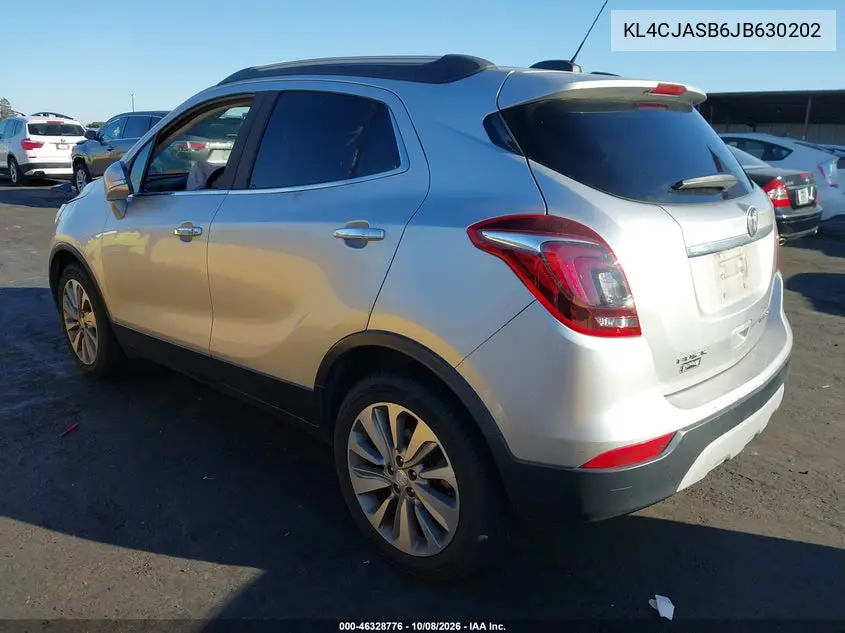 2018 BUICK ENCORE VIN KL4CJASB6JB630202 — фото 3