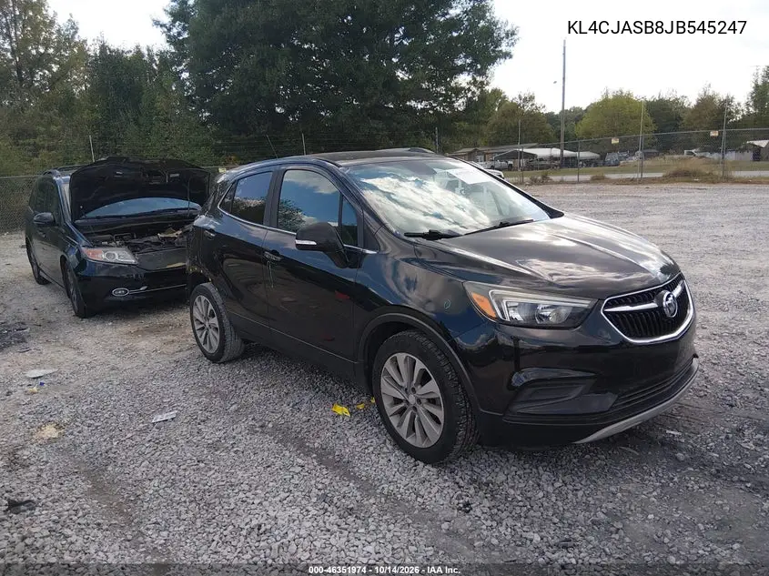 BUICK ENCORE 2018, VIN KL4CJASB8JB545247
