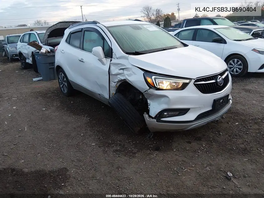 BUICK ENCORE 2018, VIN KL4CJFSB3JB690404