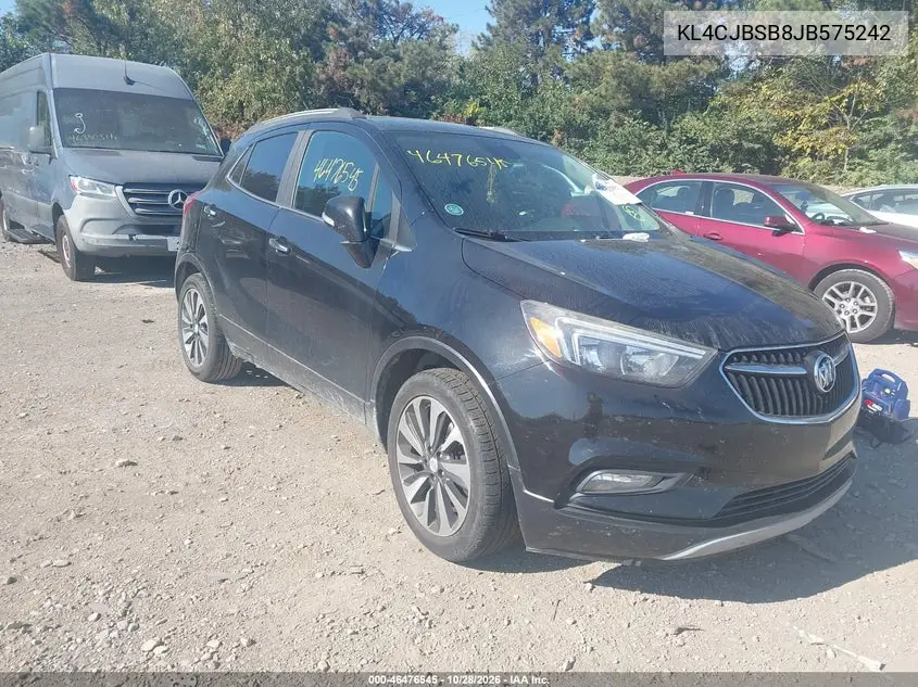 BUICK ENCORE 2018, VIN KL4CJBSB8JB575242