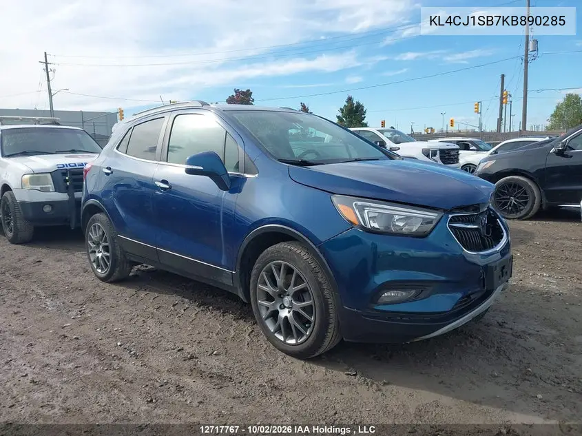 2019 BUICK ENCORE VIN KL4CJ1SB7KB890285 — фото 13