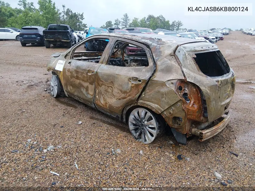 2019 BUICK ENCORE VIN KL4CJASB6KB800124 — фото 3
