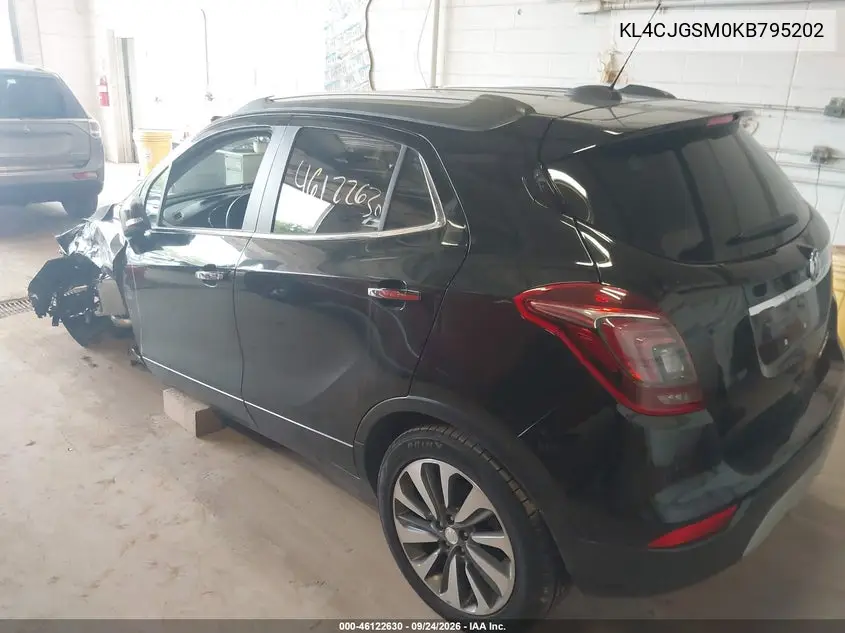 2019 BUICK ENCORE VIN KL4CJGSM0KB795202 — фото 3