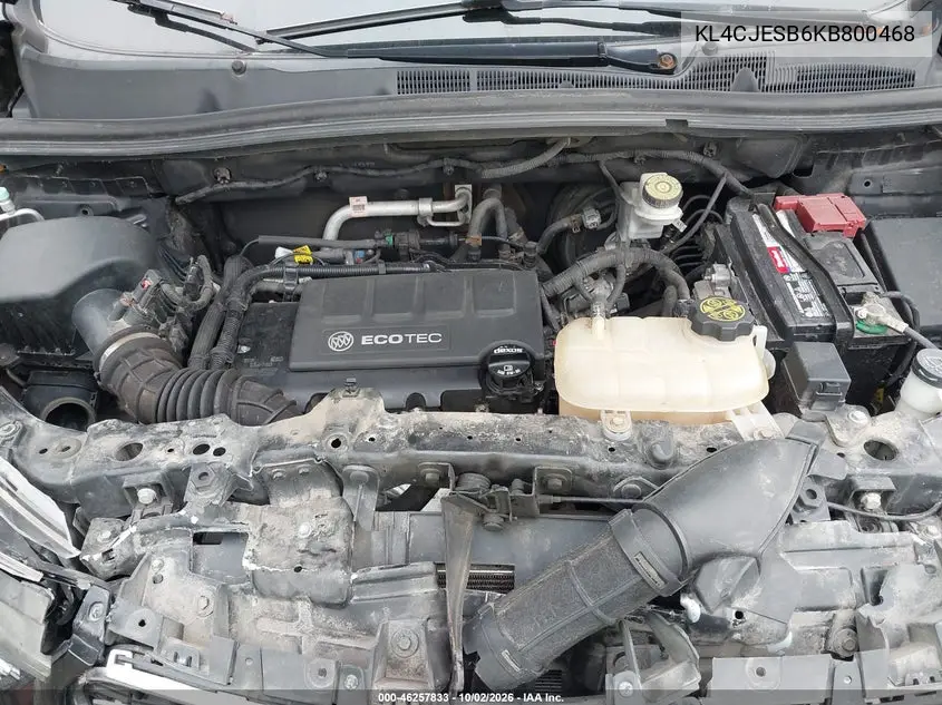 2019 BUICK ENCORE VIN KL4CJESB6KB800468 — фото 10