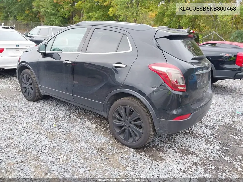 2019 BUICK ENCORE VIN KL4CJESB6KB800468 — фото 3