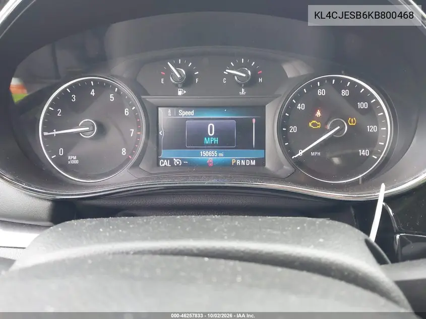 2019 BUICK ENCORE VIN KL4CJESB6KB800468 — фото 7