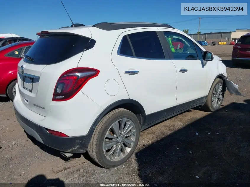2019 BUICK ENCORE VIN KL4CJASBXKB942394 — фото 4