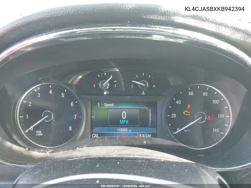 2019 BUICK ENCORE VIN KL4CJASBXKB942394 — фото 7