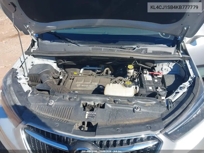 2019 BUICK ENCORE VIN KL4CJ1SB4KB777779 — фото 10