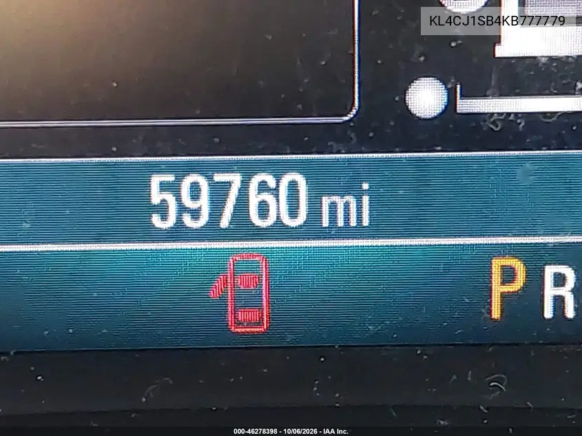 2019 BUICK ENCORE VIN KL4CJ1SB4KB777779 — фото 15
