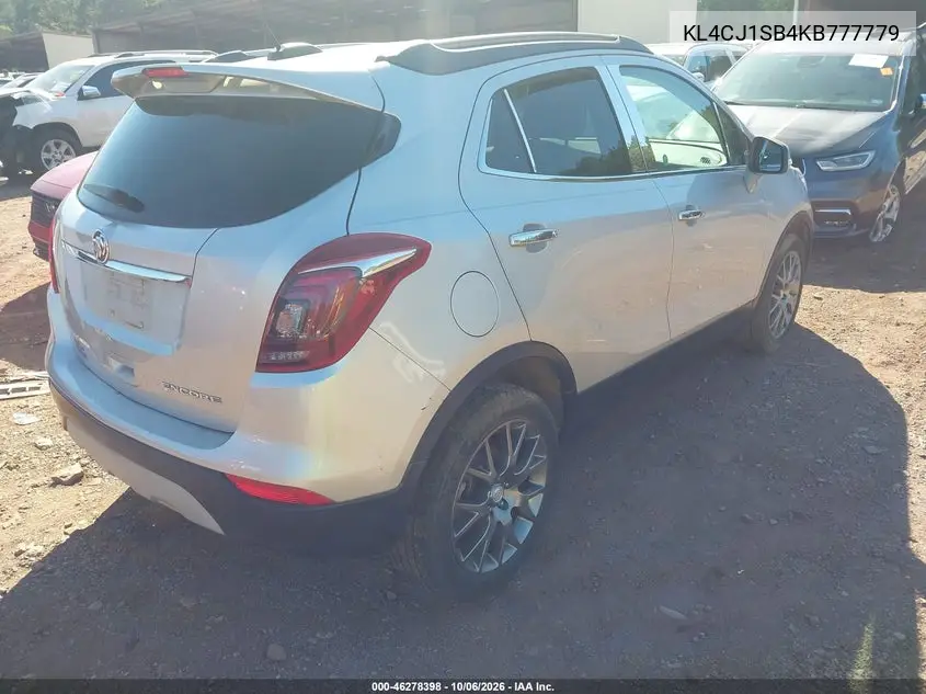 2019 BUICK ENCORE VIN KL4CJ1SB4KB777779 — фото 4
