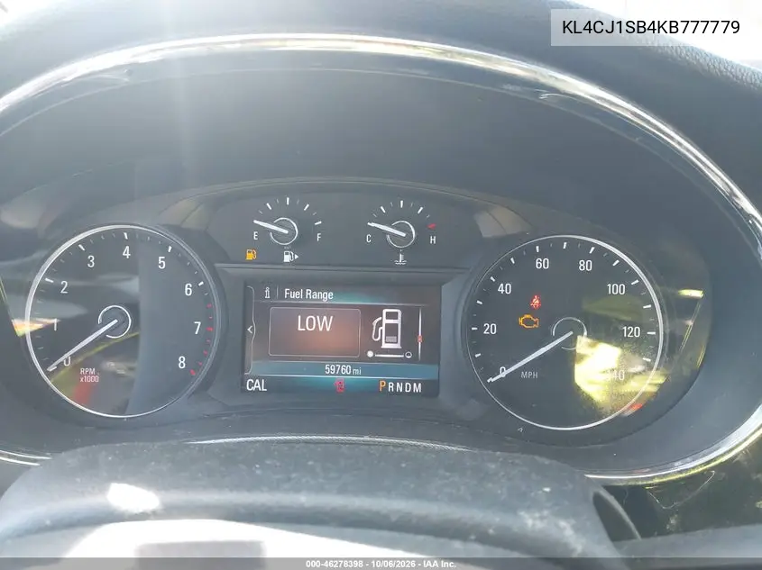 2019 BUICK ENCORE VIN KL4CJ1SB4KB777779 — фото 7