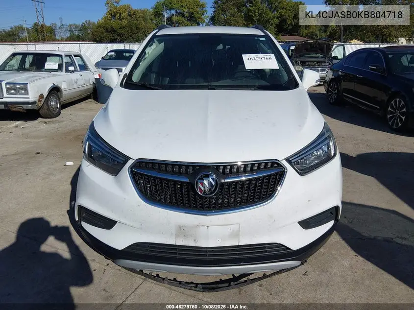 2019 BUICK ENCORE VIN KL4CJASB0KB804718 — фото 11