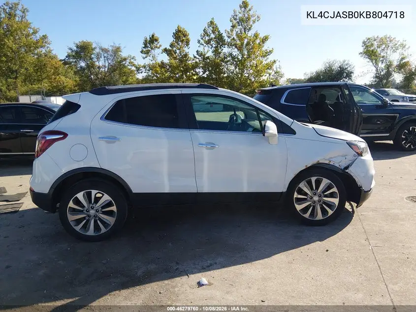 2019 BUICK ENCORE VIN KL4CJASB0KB804718 — фото 12