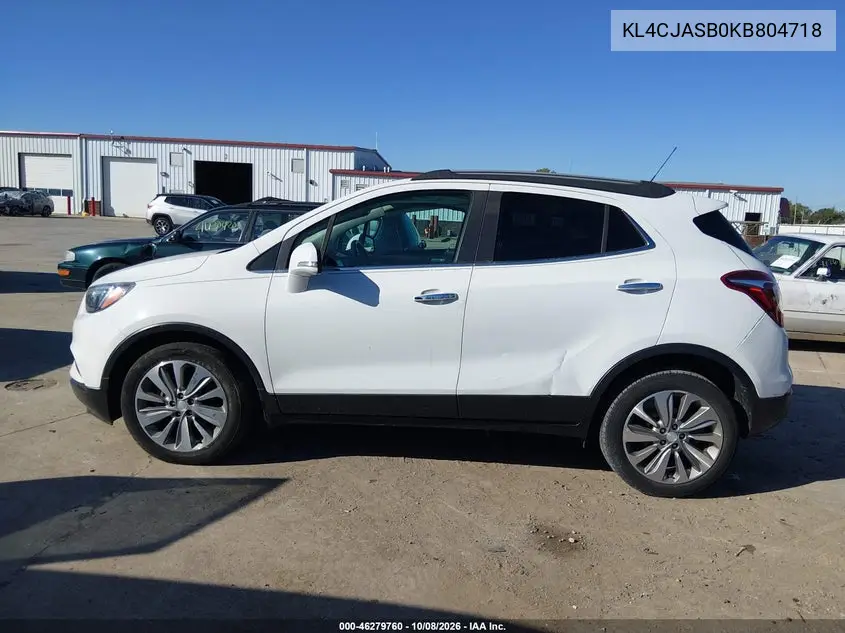 2019 BUICK ENCORE VIN KL4CJASB0KB804718 — фото 13