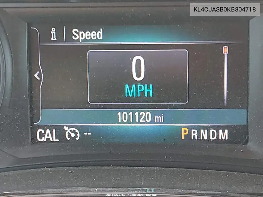 2019 BUICK ENCORE VIN KL4CJASB0KB804718 — фото 14