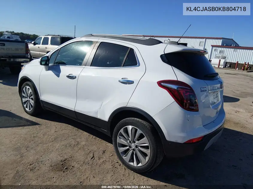 2019 BUICK ENCORE VIN KL4CJASB0KB804718 — фото 3