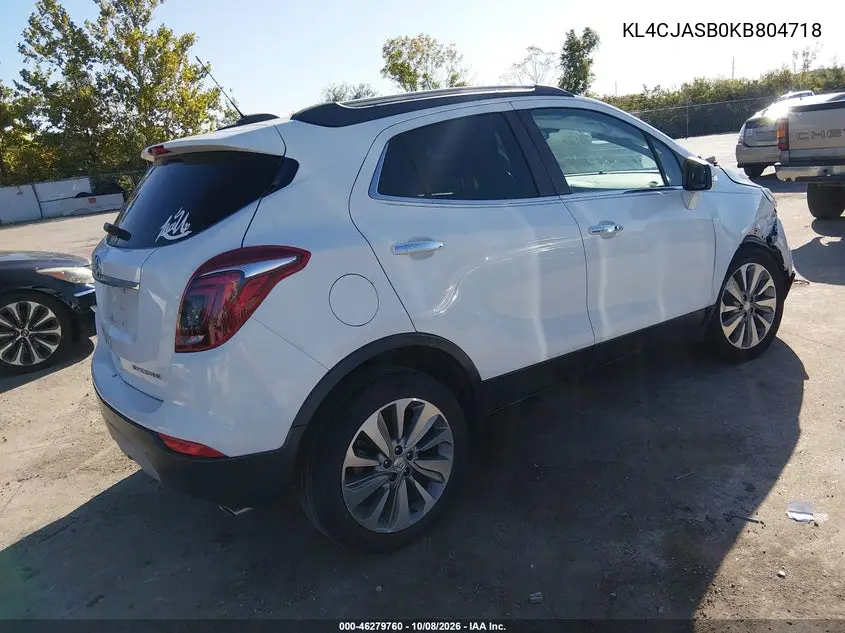 2019 BUICK ENCORE VIN KL4CJASB0KB804718 — фото 4