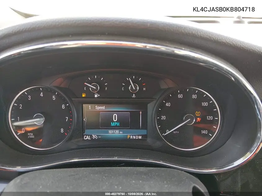 2019 BUICK ENCORE VIN KL4CJASB0KB804718 — фото 7