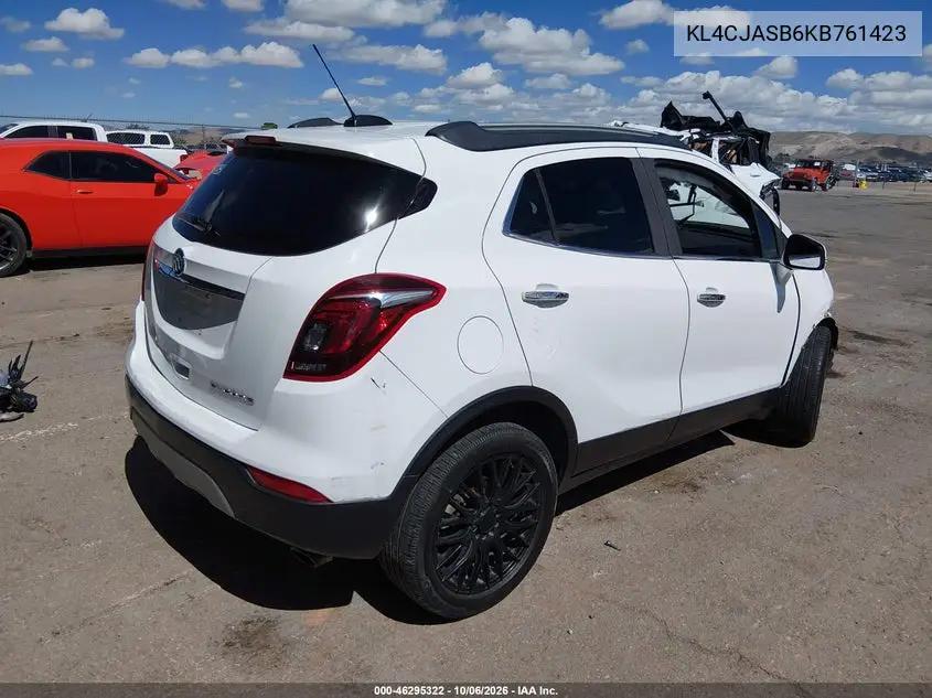 2019 BUICK ENCORE VIN KL4CJASB6KB761423 — фото 4