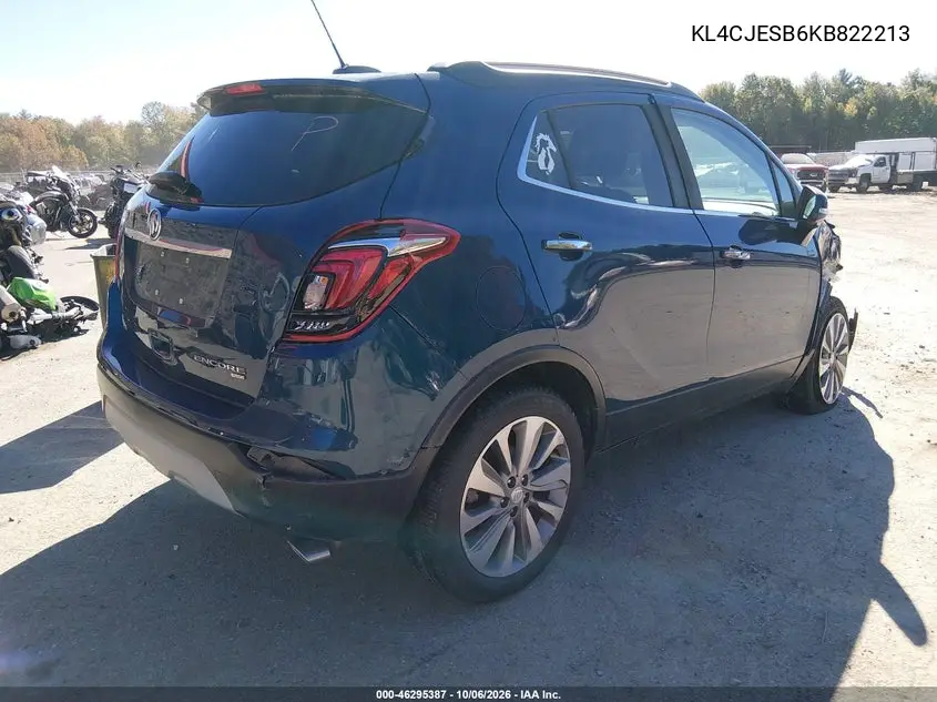 2019 BUICK ENCORE VIN KL4CJESB6KB822213 — фото 4