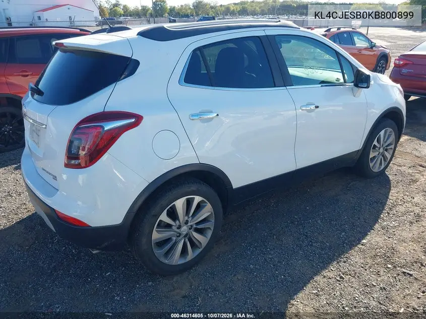 2019 BUICK ENCORE VIN KL4CJESB0KB800899 — фото 4