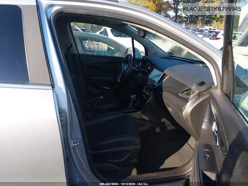 2019 BUICK ENCORE VIN KL4CJESB7KB799945 — фото 5