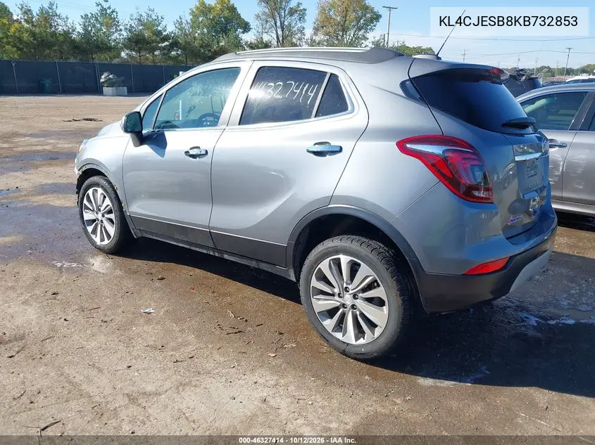 2019 BUICK ENCORE VIN KL4CJESB8KB732853 — фото 3