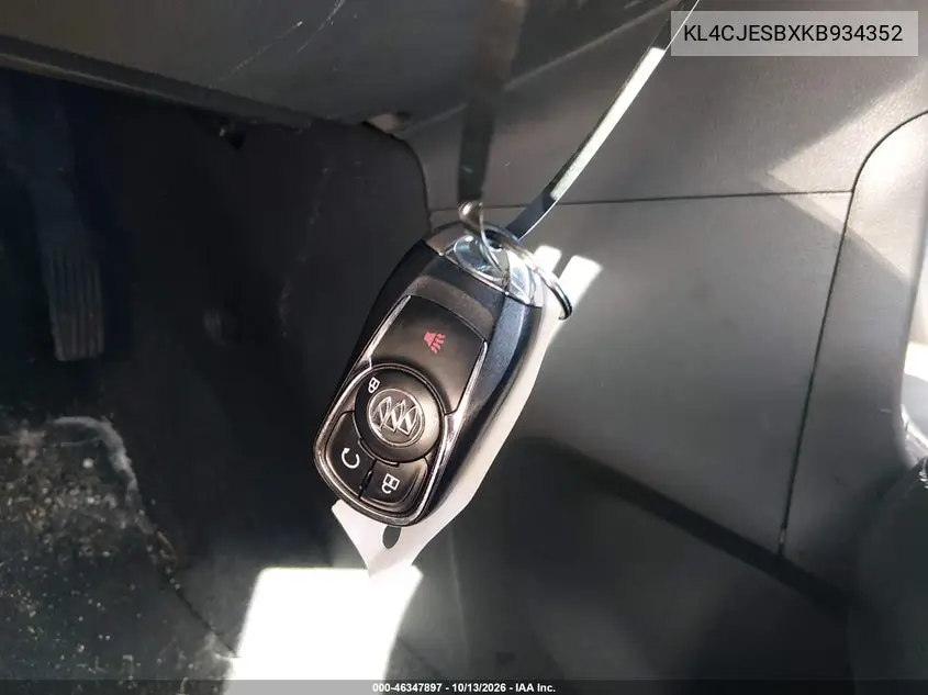 2019 BUICK ENCORE VIN KL4CJESBXKB934352 — фото 11