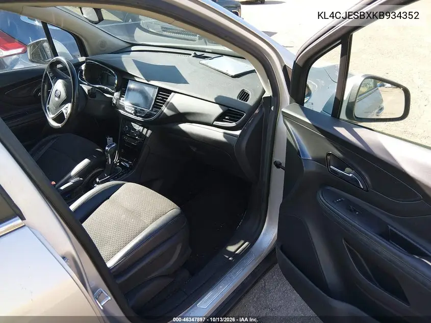2019 BUICK ENCORE VIN KL4CJESBXKB934352 — фото 5