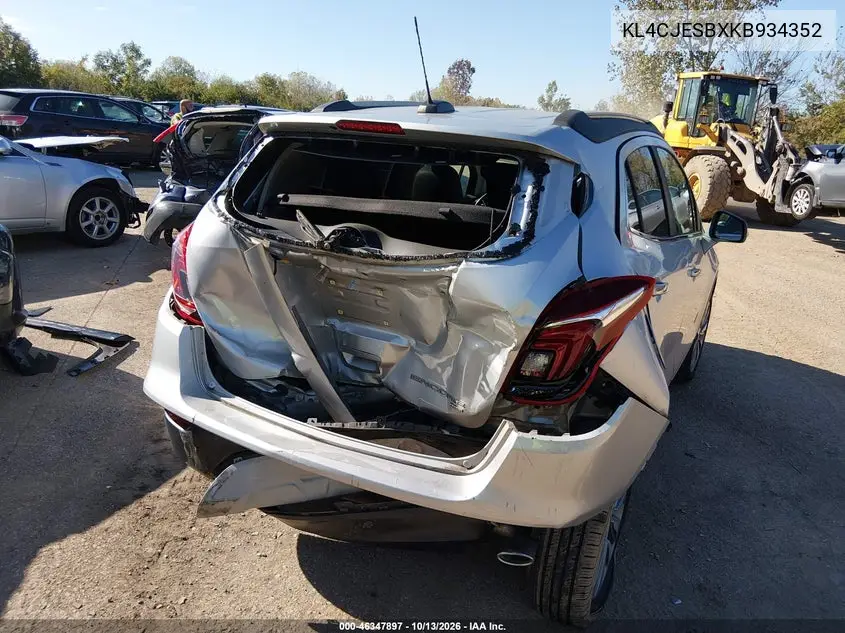 2019 BUICK ENCORE VIN KL4CJESBXKB934352 — фото 6