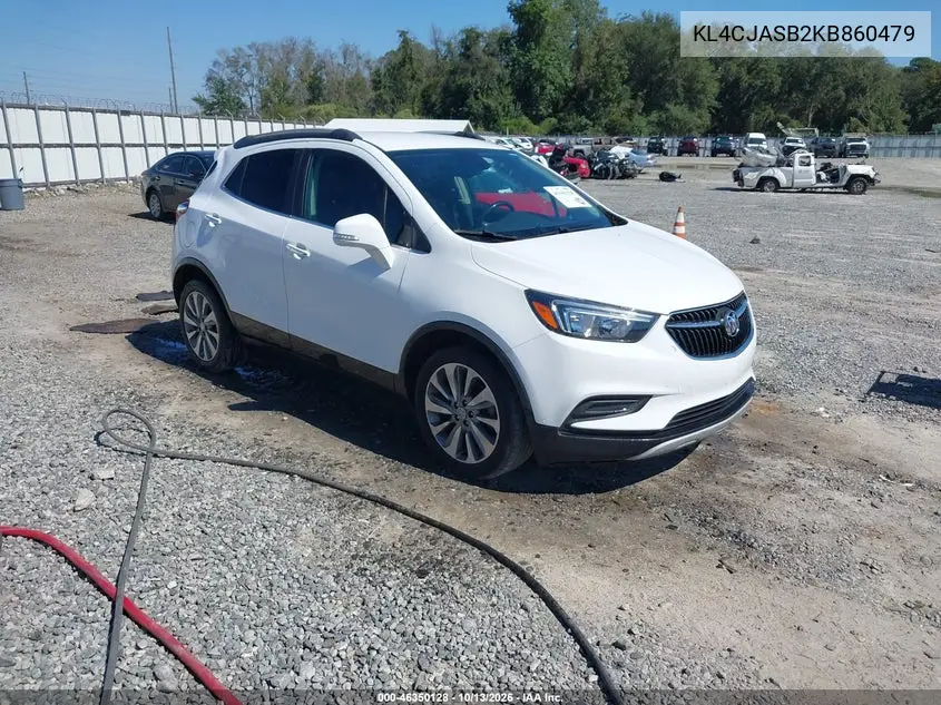 BUICK ENCORE 2019, VIN KL4CJASB2KB860479