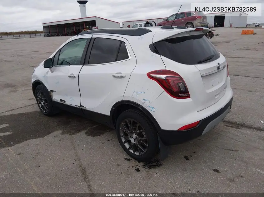 2019 BUICK ENCORE VIN KL4CJ2SB5KB782589 — фото 3