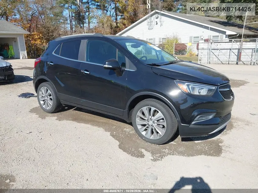 BUICK ENCORE 2019, VIN KL4CJASB6KB714425