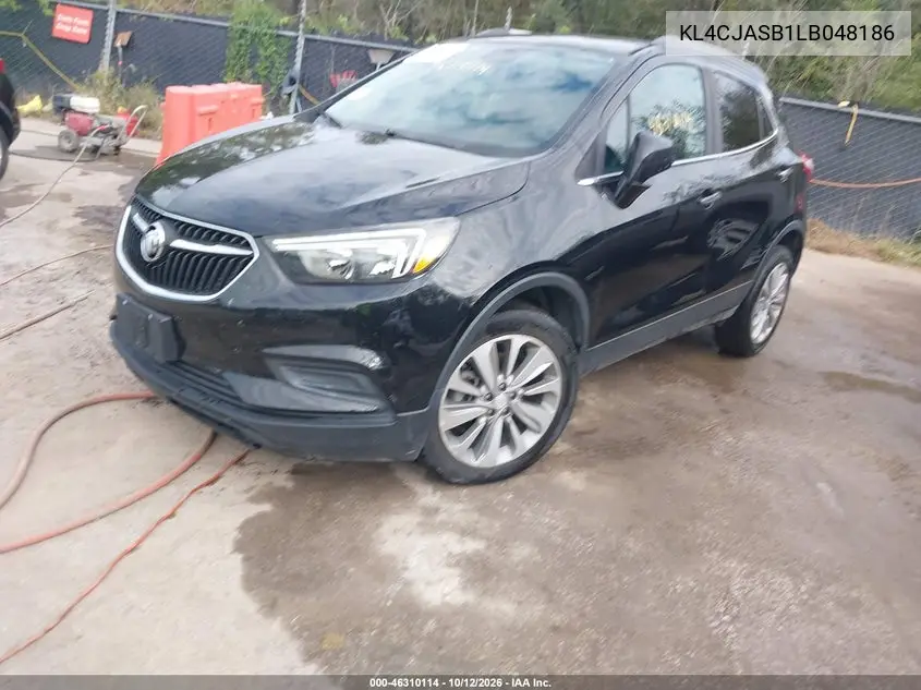 2020 BUICK ENCORE VIN KL4CJASB1LB048186 — фото 2