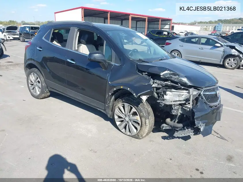 BUICK ENCORE 2020, VIN KL4CJESB5LB021368