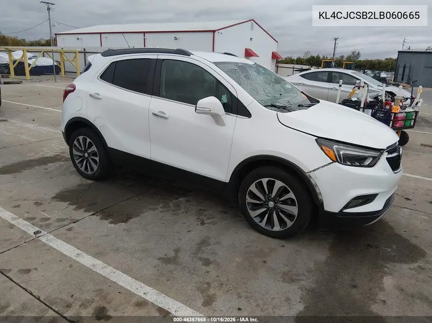 BUICK ENCORE 2020, VIN KL4CJCSB2LB060665
