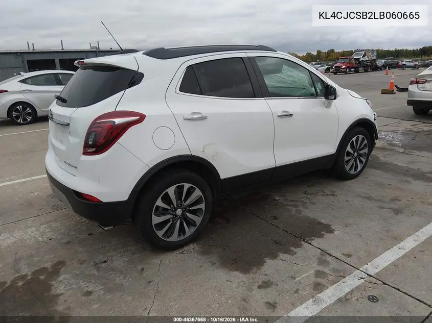 2020 BUICK ENCORE VIN KL4CJCSB2LB060665 — фото 4