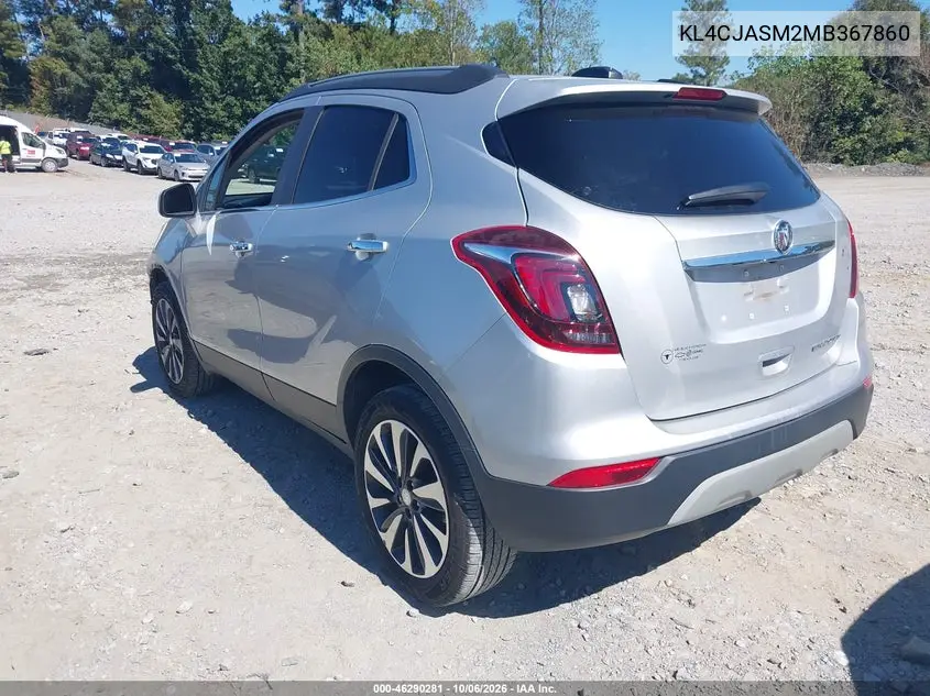2021 BUICK ENCORE VIN KL4CJASM2MB367860 — фото 3