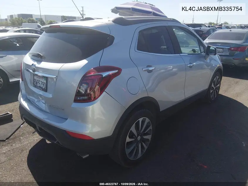2021 BUICK ENCORE VIN KL4CJASBXMB335754 — фото 4
