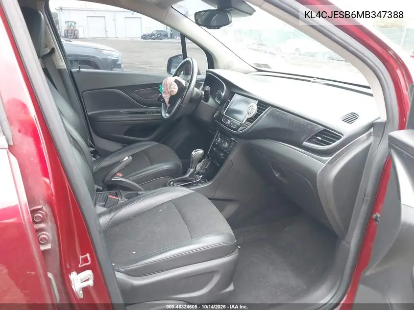 2021 BUICK ENCORE VIN KL4CJESB6MB347388 — фото 5